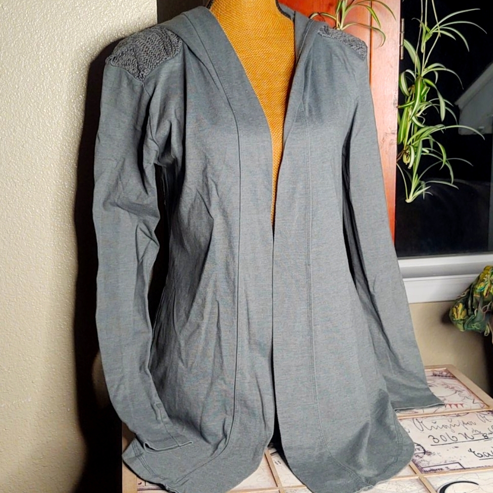 Mossimo Long Green Cardigan Sweater